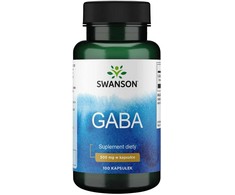 Swanson Gaba 500mg – 100 kapsulių