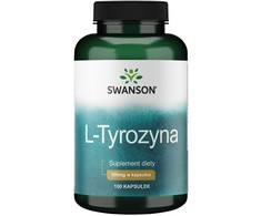 Swanson L-TIROZINAS 500mg – 100 kapsulių
