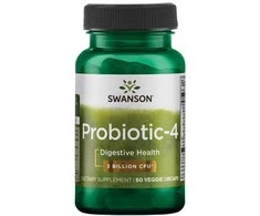 SWANSON 4 rūšių probiotikai (60 kaps.)