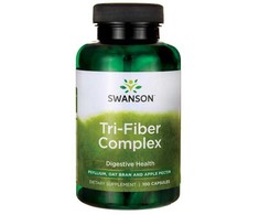 Maistinės skaidulos Tri-Fiber Complex, Swanson, 750mg, 100 kapsulių