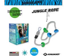 Master Lina do wspinania su 4 stopniami Schildkrot Ninja Rope 2,5m wspinaczkowa (MTS970712)