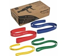 Scholl SF FIT SUPER BANDS mankštos gumų rinkinys, 4 vnt.