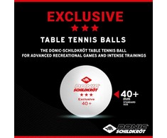 Ping-pong kamuoliukai Donic Avangarde 3 *** balti 3vnt