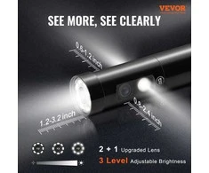 Endoskopas triguba kamera VEVOR 5 colių Triple Lens