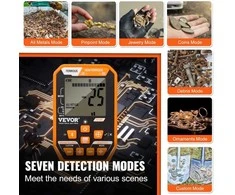 Vevor Atsparus vandeniui metalo detektorius su IP68
