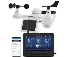 Vevor Meteorologinė bevielė orų stotelė YT60233 7in1 WiFi