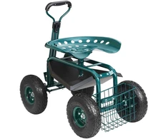Vevor Sodo vežimėlis karutis TC4501S-GN 136 kg