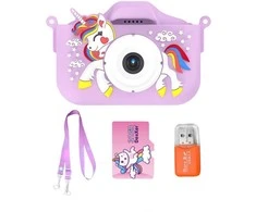 Vaikiškas fotoaparatas VF5 Violetinė Unicorn