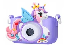 Vaikiškas fotoaparatas VF7 Unicorn Violetinė