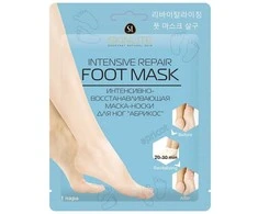 Adwin Korea Corporation Intensyviai regeneruojanti kaukė-kojinaitės Skinlite "Abrikosas", 1 pora