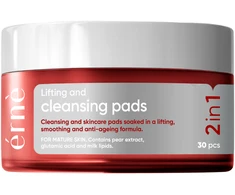 Allure Pro Valomosios veido pagalvėlės brandžiai odai ERNE, 2 in 1 Lifting &amp; Cleansing, 30 vnt.