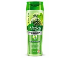 Šampūnas slenkantiems plaukams Wild Cactus, Dabur Vatika, 400 ml
