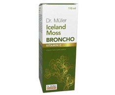Dr Muller Pharma Dr. Müller Islandinė kerpena su Vitaminu C BRONCHO, 110ml
