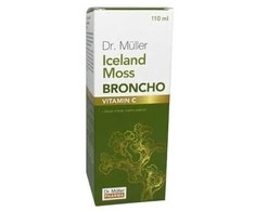 Dr Muller Pharma Dr. Müller Islandinė kerpena su Vitaminu C BRONCHO, 110ml