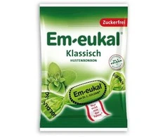 Dr.C.Soldan Em-eukal® KLASIKINIO skonio pastilės su eukaliptu ir saldikliais