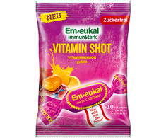 Drsoldan Dr.C.Soldan Em-eukal® pastilės su vitaminais ir saldikliais VITAMIN SHOT