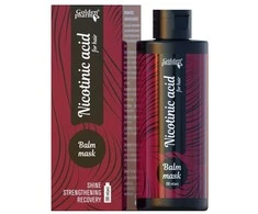 Golden Farm Balzamas - kaukė plaukams Golden Pharm Nikotino rūgštis, 200 ml