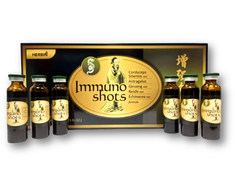 Harbin Yeekong Herb IMMUNO SHOTS KORDICEPSO + KULKŠNĖS + ŽENŠENIO + REISHI GRYBO + EŽIUOLĖS formulė