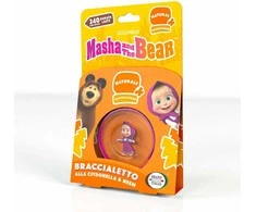 Idee Innovative Srl Apsauginė apyrankė nuo uodų Brand Italia, Masha &amp; Bear, 1vnt