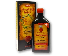 Juvapharma Švediški lašai su 40 žolelių ekstraktais, 500 ml