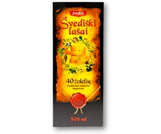 Juvapharma Švediški lašai su 40 žolelių ekstraktais, 500 ml