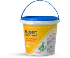 Kristalinis vonios koncentratas Poltavos Bišofitas su pušų ir eukaliptų eteriniais aliejais, 1000 ml