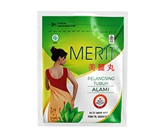 Merit indonezijos lieknėjimo tabletės 500 mg, 21 tabletė