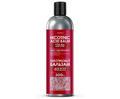 Nikotino rūgšties plaukų balzamas visų tipų plaukams Vitateka, 300 ml