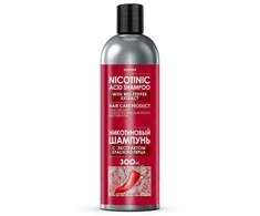 Nikotino rūgšties šampūnas su raudonųjų pipirų ekstraktu Vitateka, 300 ml