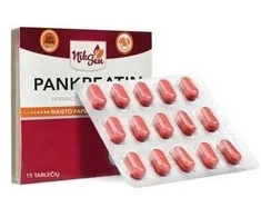Niksen Pankreatin 200mg, 15 tablečių