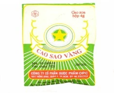 OPC Pharmaceutical Joint Stock Company Opc Pharmaceutical Vietnamietiškas balzamas Golden star, 4g