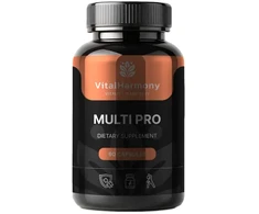 Pagaminta ES pagal SIA MatrixSoftLabs užsakymą (Latvija) VitalHarmony Multi Pro - Premium multivitaminai 90 kapsulių