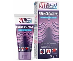 Brand 911 Pagaminta Ukrainoje BronchoActive kremas-balzamas, 70g