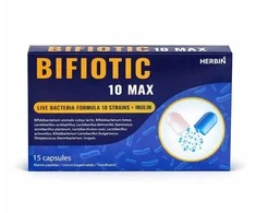 Symbiofarm Bifiotic 10 Max, Herbin, 15 kapsulių