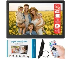 10" IPS HD skaitmeninis nuotraukų rėmelis