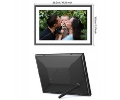 10" WiFi skaitmeninis nuotraukų rėmelis su video ir 32GB