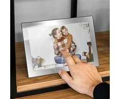 10.1" sidabrinis skaitmeninis nuotraukų rėmelis