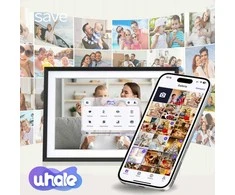 10.1" WiFi skaitmeninis nuotraukų rėmelis su jutikliniu ekranu