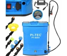 16L elektrinis purkštuvas su baterija ir antgaliais