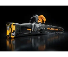 Akumuliatorinis elektrinis grandininis pjūklas 2x 4Ah Majster PRO