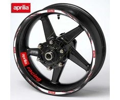 Aprilia ratlankių lipdukų rinkinys – 22 dalių komplektas motociklui