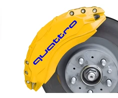Audi Quattro Automobilio suportų lipdukai išsiskiriantys