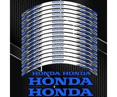 Aukštos kokybės HONDA ratlankių lipdukai sportinei išvaizdai