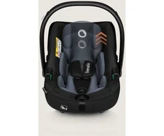 Automobilinė kėdutė 0-13 kg ADAC juoda