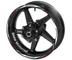 BMW Performance Motorrad M Sport ratlankių lipdukų rinkinys