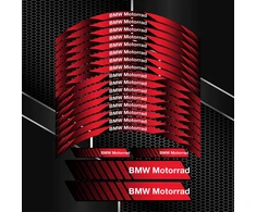 BMW sportinių motociklų ratlankių dekoratyviniai lipdukai