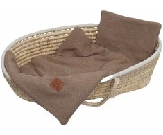 BOUCLE Ėriuko vežimėlio patalynė, izoliuota, pagalvė ir antklodė