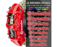 BREMBO stabdžių suportų lipdukai 16vnt