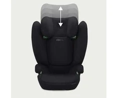 Cybex Solution B i-Fix kėdutė 15-50 kg juoda