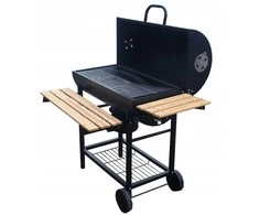 Didelė BBQ anglies kepsninė ant ratukų